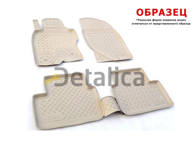 Коврики в салон для Ниссан Патрол Y62 бежевые