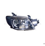 Фара правая для Митсубиси Аутлендер 2005-2007 чёрная ксенон