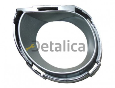 Молдинг решетки бампера левый для Фольксваген Туарег от 2007-2010 (Китай)