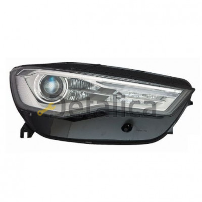 Фара правая линзованная с рег мотора диодная ксенон для Ауди А6 С7 от 2014 (Depo)