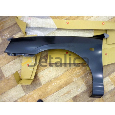 Крыло переднее левое с отверстием под повторитель для Хендай Элантра 3 от 2001 до 2006 (Тайвань)