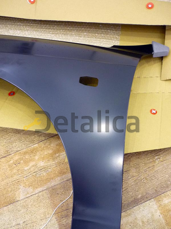 Крыло переднее левое с отверстием под повторитель для Хендай Элантра 3 от 2001 до 2006 (Тайвань)