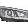 Фара правая с регулятором мотора внутри черн, диод Киа Ceed II {H7/H7/H7/PY21W/LED} (DEPO)