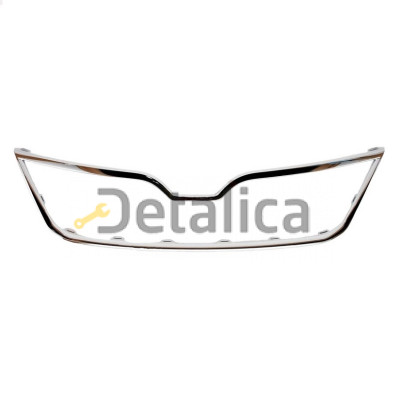 Окантовка решётки радиатора хромированная Шкода Рапид