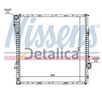 Радиатор охлаждения для BMW E53 X5 NISSENS от 2000