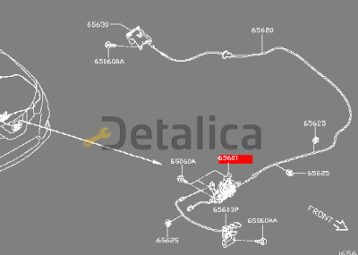 Замок капота для Ниссан Х-Трейл Т32