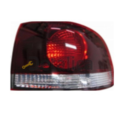 Фонарь задний внешний правый тонированный для Фольксваген Туарег от 2007-2009 (Depo)