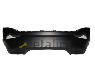 Бампер задний без отверстия под датчик для Хендай Солярис седан от 2015 (Тайвань)