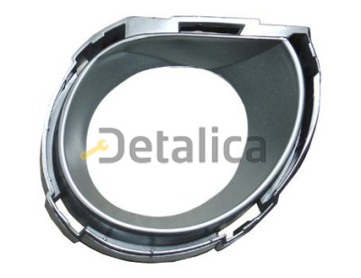 Молдинг решетки бампера правый для Фольксваген Туарег от 2007-2010 (Китай)