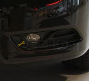 Решётка бампера левая под ПТФ для Ниссан Сентра В17 оригинал