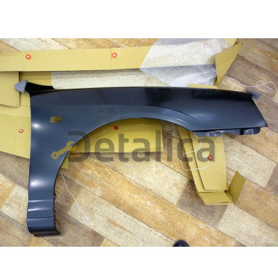 Крыло переднее правое с отверстием под повторитель для Хендай Элантра 3 от 2001 до 2006 (Тайвань)