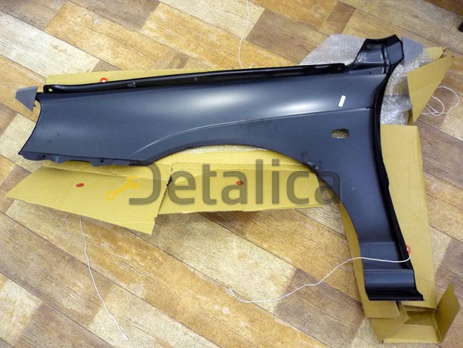 Крыло переднее правое с отверстием под повторитель для Хендай Элантра 3 от 2001 до 2006 (Тайвань)