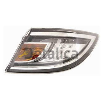 Фонарь задний внешний правый с диод внутри хром для  мазда 6 от 2010