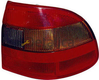 OPEL ASTRA фонарь задн внешн прав (4 дв) (depo) красн-тонир