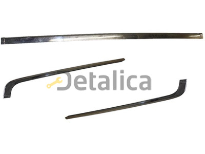 AUDI 100 молдинг бампера задн (3шт) (комплект) хром