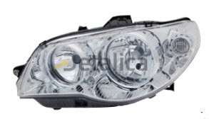 FIAT ALBEA фара лев с рег.мотор внутри (tyc) хром