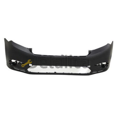 Бампер передний чёрный для Тойота Хайлендер от 2010