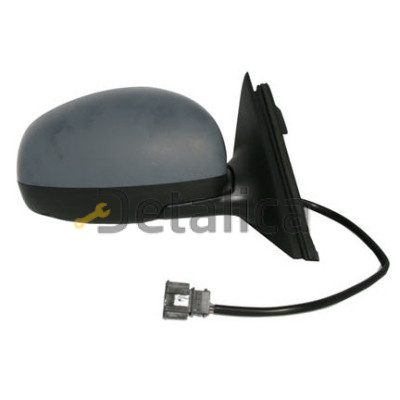 Зеркало правое электр с подогревом грунт для Шкода Фабия 2 от 2007 (Тайвань) aspherical
