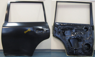 Дверь для LANDCRUISER {200 (12-)} задн прав с отв п/молдинг  (Китай)