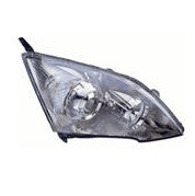 Фара правая корректор линзованная внутри черная для Хонда СРВ 3