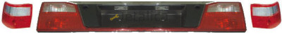 AUDI 100 фонарь задн внешн л+п (комплект) тюнинг прозрач хрустал красн-бел