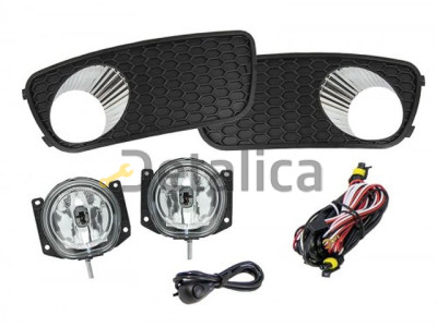 FIAT ALBEA фара противотум л+п (комплект) с проводк , кнопкой , решетк бампера