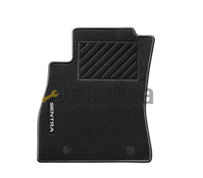 Коврики в салон комплект для Ниссан Центра В17 велюровые черные