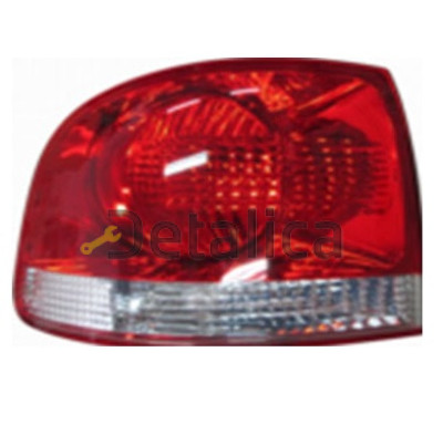 Фонарь задний внешний левый для Фольксваген Туарег от 2003-2007 (Depo) 