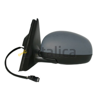 Зеркало левое электр с подогревом для Шкода Румстер от 2007-2009 (Тайвань) aspherical