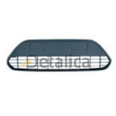 Решетка переднего бампера (без хром молдинга) чёрная для Форд Фокус 2 рестайл Китай