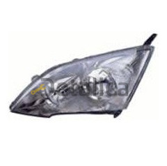 Фара левая корректор линзованная ксенон внутри черная для Хонда СРВ 3