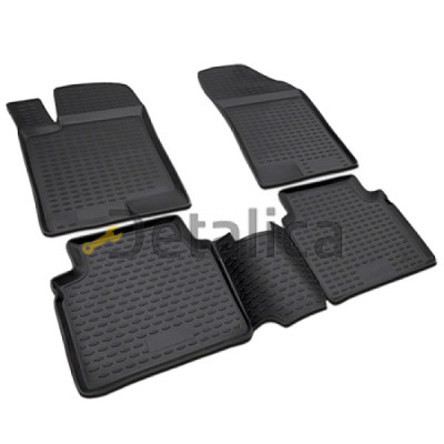 Коврики полиуретан с бортом в салон комплект для Ниссан Центра В17