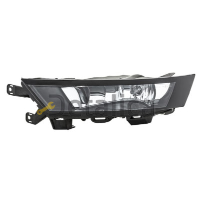 Фара противотуманная левая для Шкода Рапид Hella рестайлинг