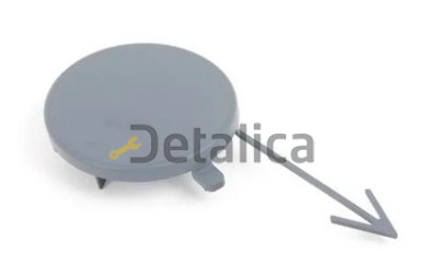 Заглушка буксировочного крюка Фольксваген Passat CC бампер перед (Китай)