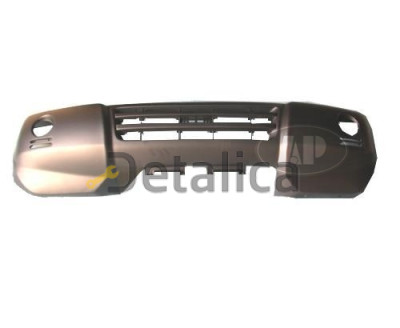 Бампер Митсубиси Pajero III передний с отверст.под противотуманки и омыватели фар, грунт (Тайвань) Бампер Митсубиси Pajero III передний с отверст.под противотуманки и омыватели фар, грунт (Тайвань)