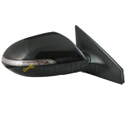 Зеркало правое электрическое с подогревом указатель поворота POLYWAY для Киа Спортейдж 3 от 2010 (Сonvex)