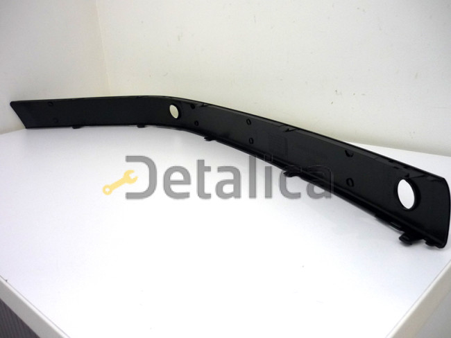 Молдинг бампера передний левый с отверстием под парктроник для BMW E65