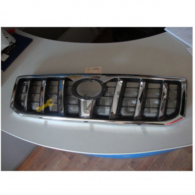 Решетка радиатора хром-черный для Тойота Прадо 120