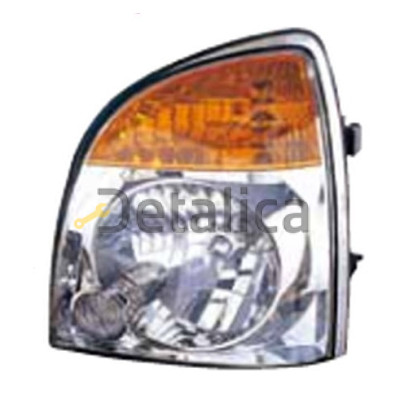 Фара левая под корректор для Хендай Портер Н100 от 2004 (Depo)