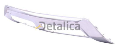 Накладка бампера для Мерседес W166/ML передняя, хром (Тайвань)