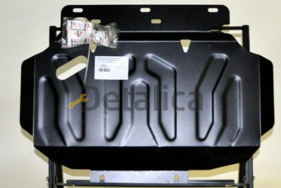 Nissan Navara защита поддона двигателя, с креплен, стальн