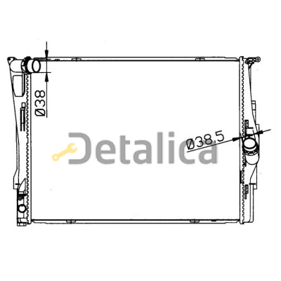 Радиатор охлаждения для BMW E87 Китай