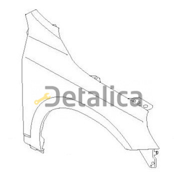 Крыло переднее правое для Вольво XC60