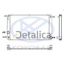 Радиатор охлаждения для Тойота Рав 4 3 поколение 2.0 Koyo Япония