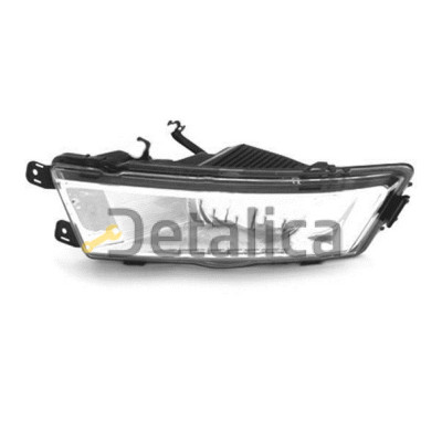 Фара противотуманная левая для Шкода Рапид от 2014 (Китай) хром