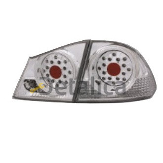 Фонарь задний внешний+внутренний левый+правый комплект седан тюнинг диод стоп сигнал задний ход прозрачный EAGLE EYES внутри хром для хонда цивик от 2006