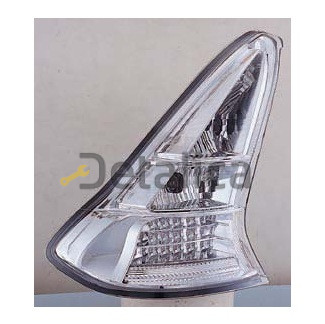 Фонарь задний внешний левый+правый комплект тюнинг 3 дв прозрачный с диод SONAR полностью хромированный для Ситроен С4 от 2005