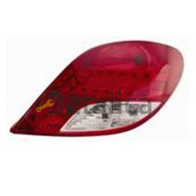 Фонарь задний внешний правый для Пежо 207 от 2010