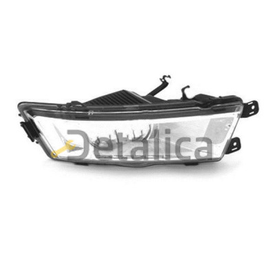 Фара противотуманная правая для Шкода Рапид от 2014 (Китай) хром