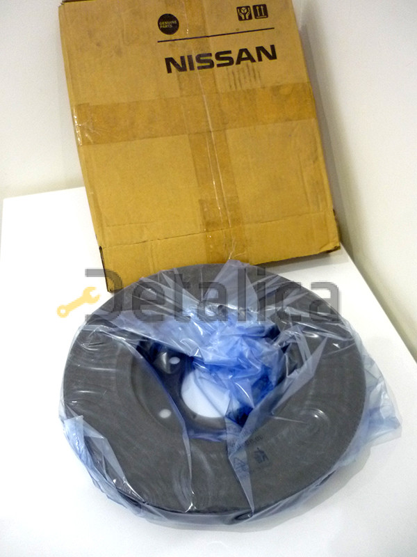 Тормозной диск передний для Ниссан Кашкай J11E оригинал